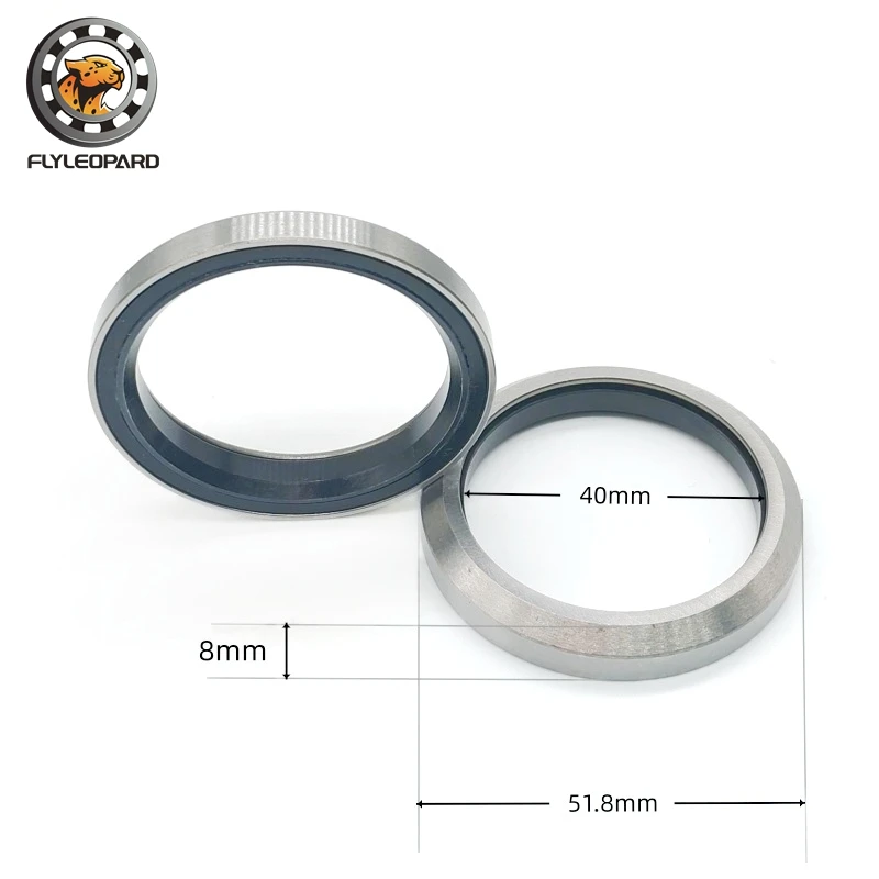 1/2/4/6 قطعة ACB518K تحمل 40x51.8x8 ملم 36 ° /45 °   درجة 1-1/2 بوصة دراجة سماعة إصلاح أجزاء الكرات MH-P518K