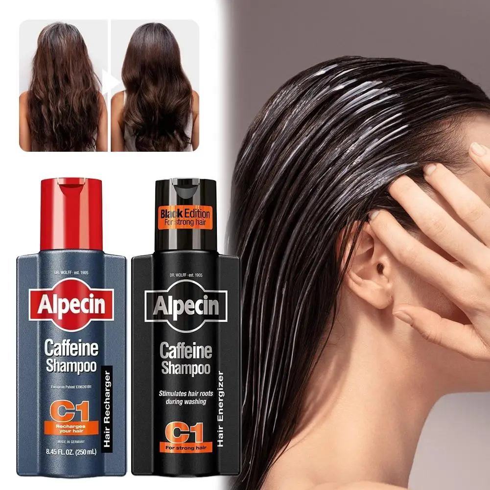 250ml Caffeine Shampoo Oil Control Anti Hair Loss Fluffy Anti Dandruff Sulfate Free Gentle Hair Wash Cleaning Women & Men 2026