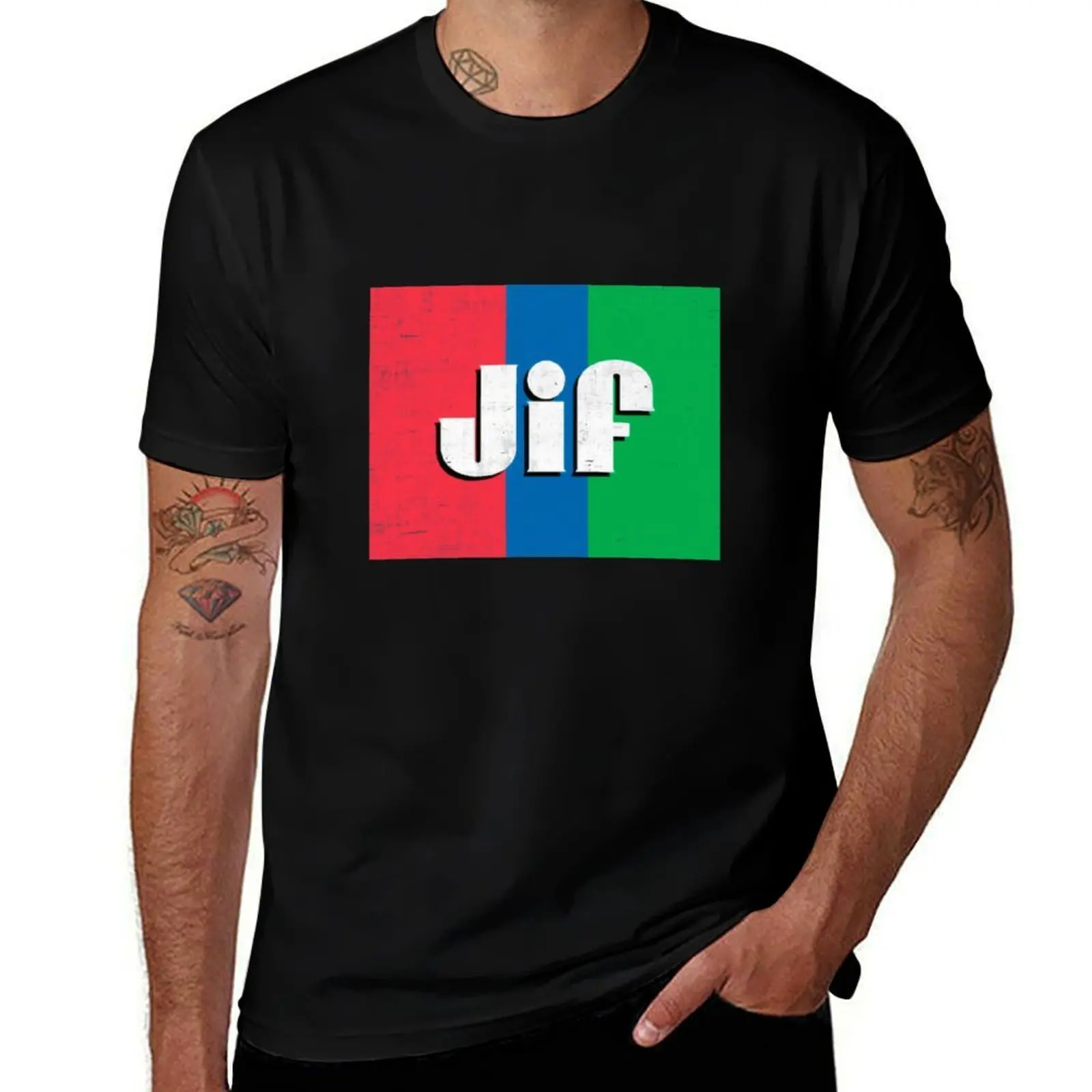 Jif Peanut Butter T-Shirt Soft Anti-Shrink Cotton Tee