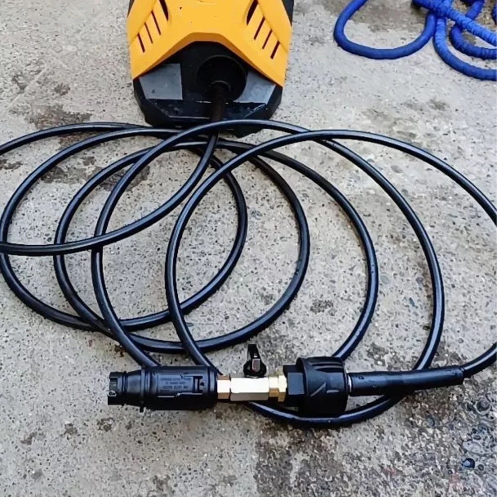 

Насадка для мойки высокого давления с безопасным углом блокировки, регулируемая насадка для мойки, износостойкая для модификации водопроводной трубы с интерфейсом