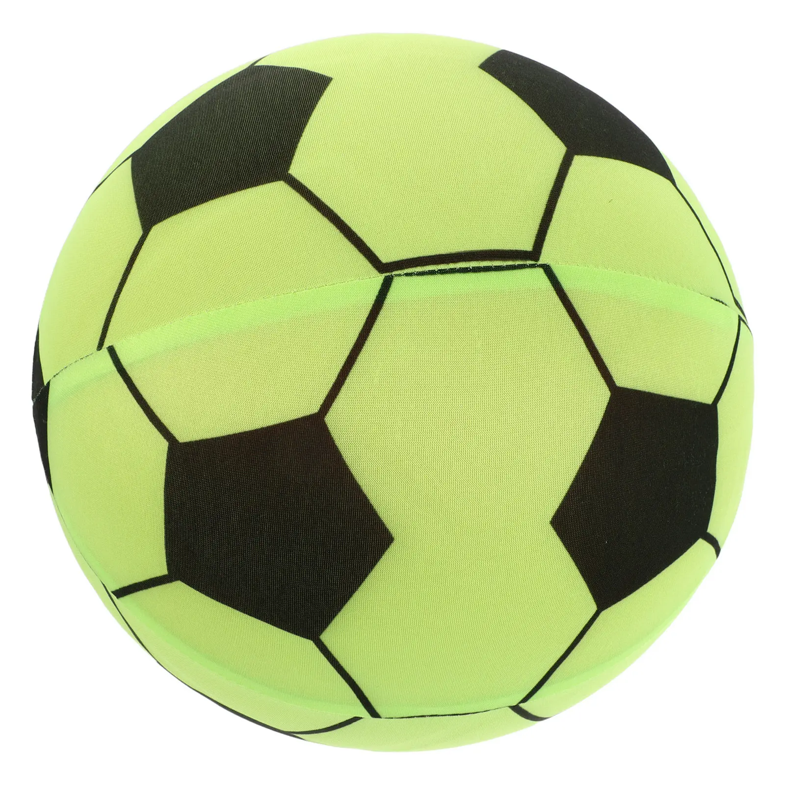 

1pcs Indoor Soccer Ball Size 5 Soft Sponge Quiet Football For Vibrant Colors Silent Dribble Play - Safe Training