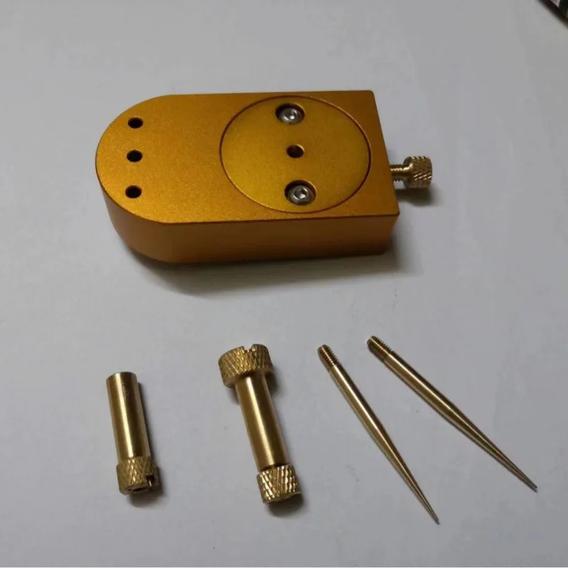 watch repair tool, balance wheel bracket, square all-metal copper watch hairspring balance wheel bracket