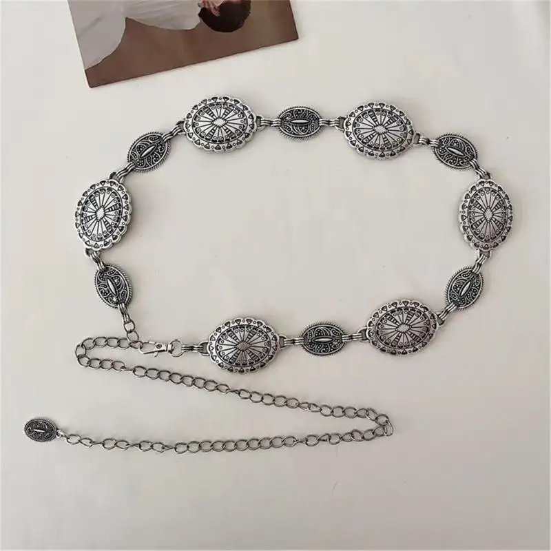 Elegant Adjustable Length Waist Chain Handmade Ethnic Belt Bohemian Jewelry for Vacation Travel and Everyday Wear