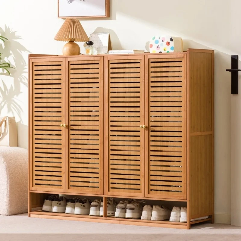 Vertical Light Luxury Shoe Cabinets High-end Feel Large Entrance Shoe Cabinets Organizador De Zapatos Living Room Furniture