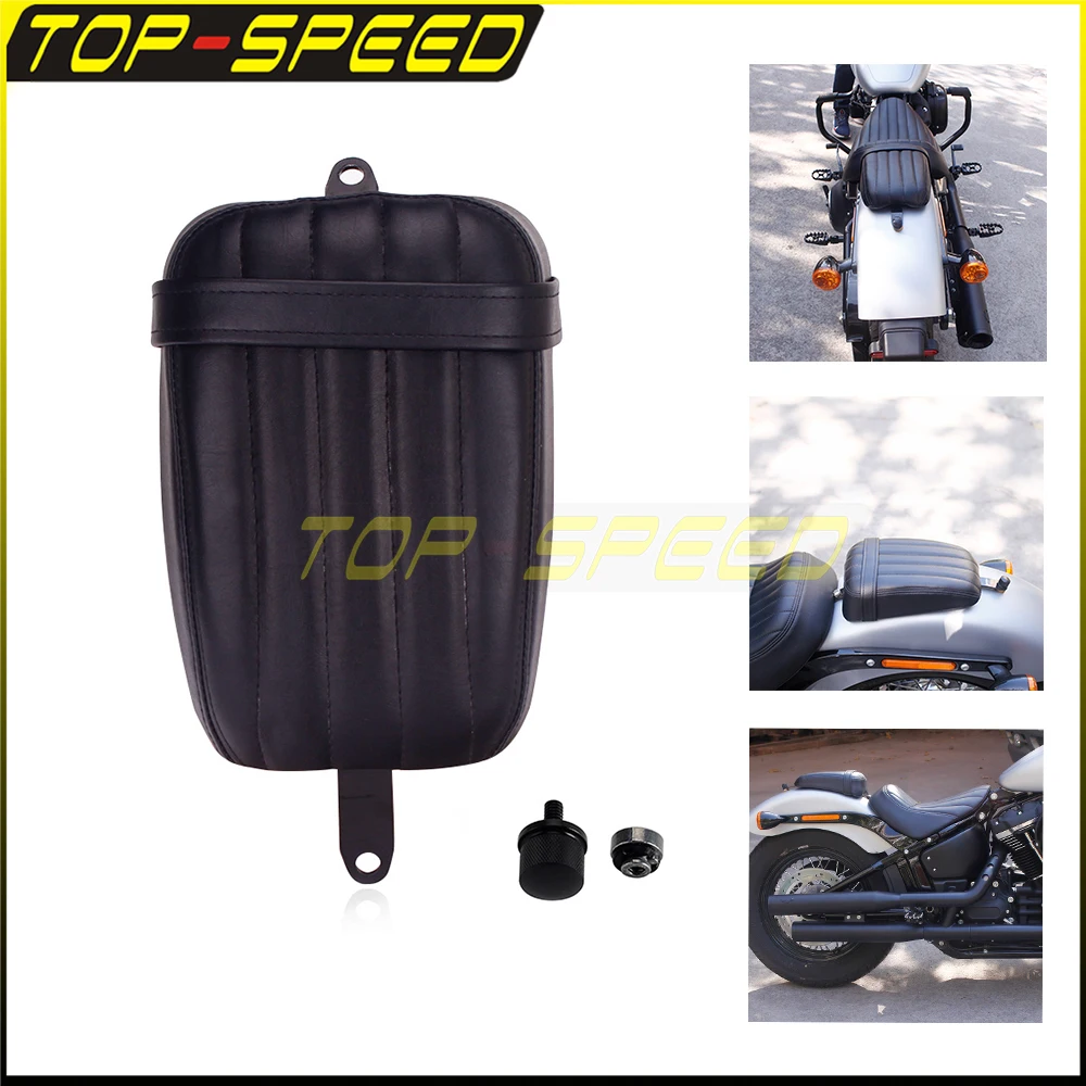 

Seat Pad Bolt Nut Motorcycle Accessories Rear Passenger Cushion For Harley Street Bob FXDB FXBB 114 Fat Bob Heritage 2018-2020