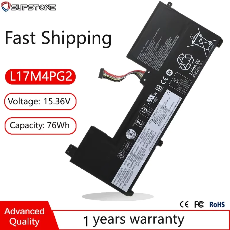 

New L17L4PG2 L17M4PG2 Laptop Battery For Lenovo LEGION Y730-17ICH Y740-17IRHG 17ICHG L17C4PG2 L17S4PG2 5B10Q88556 928QA224H