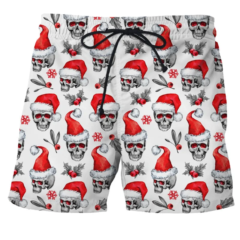 New 3D Print Christmas Clothing Fashion Men Women Shorts Plus Size S-7XL Streetwear Pants Cargo Shorts Men Basketball Summer