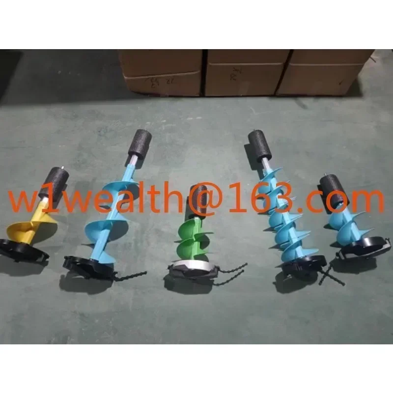 

Special drill ice fishing hand electric drill winter fishing hand ice machine high-grade blade extension rod