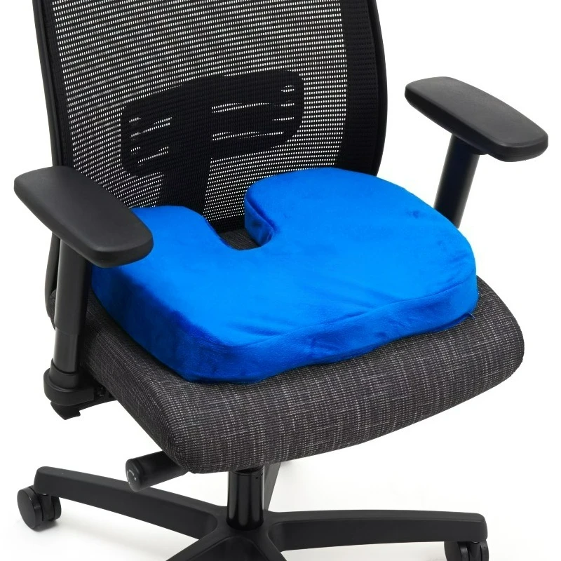 Orthopedic Comfort and Stadium Seat Cushion, Gray