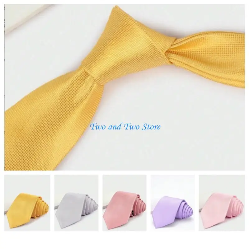 HX6F Pattern Polyester Necktie For Daily Wear And Formal Accessories