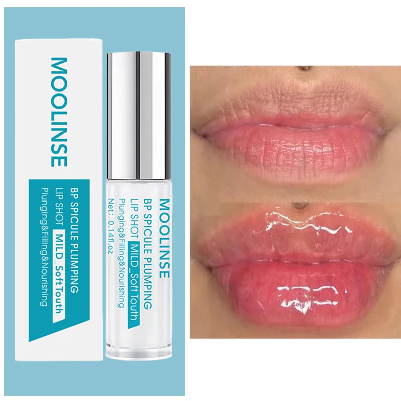 

BP Spicule Plump Lip Shot Instantly Volumis Increase Lip Elasticity Long-lasting Moisturize Lip Plumper Gloss Sexy Beauty Makeup
