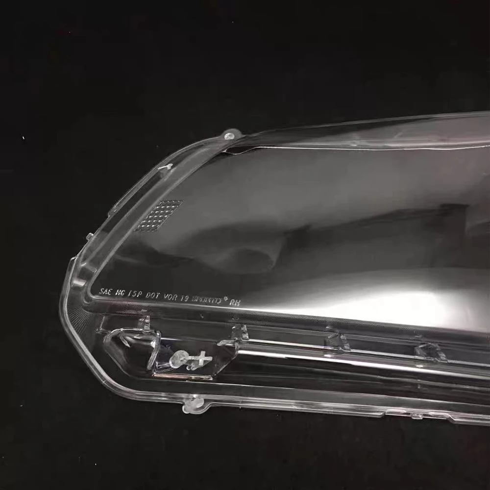 لفورد موستانج 2010 2011 2012 2013 سيارة المصابيح الأمامية غطاء عدسة الزجاج الشفاف عاكس الضوء العلوي قذيفة