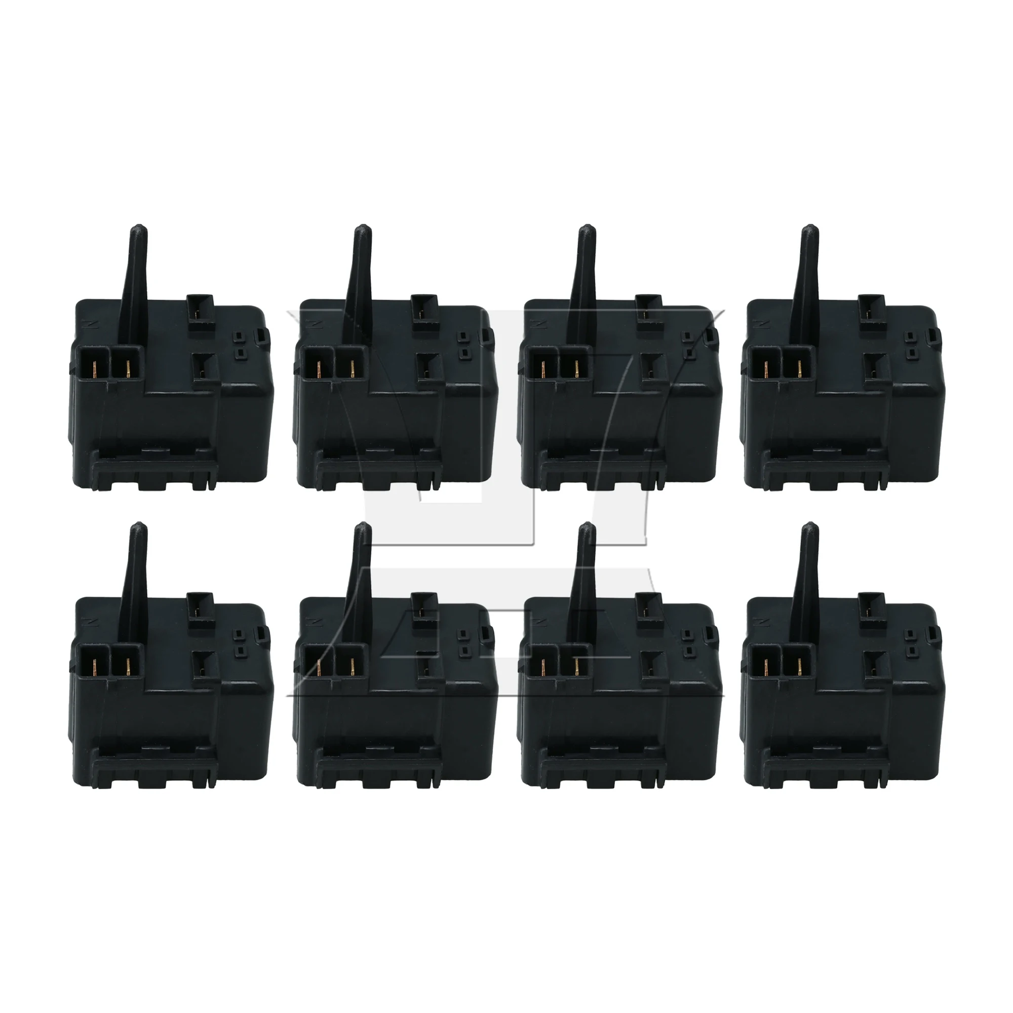 

BQLZR 8 Pcs Freezer Part Relay Overload Assembly Replacement for PS1766101 Kit