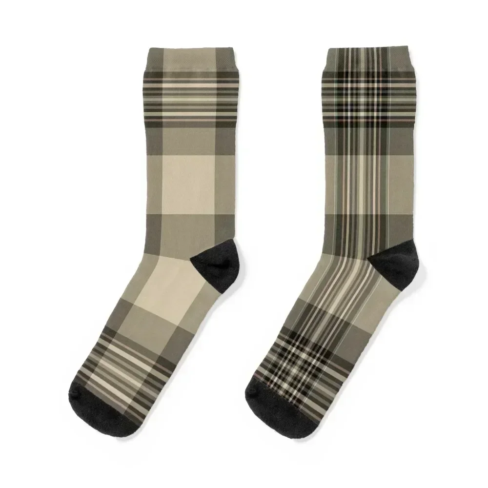 Modern Tartan Plaid Socks christmas gifts funny gift Male Socks Women's