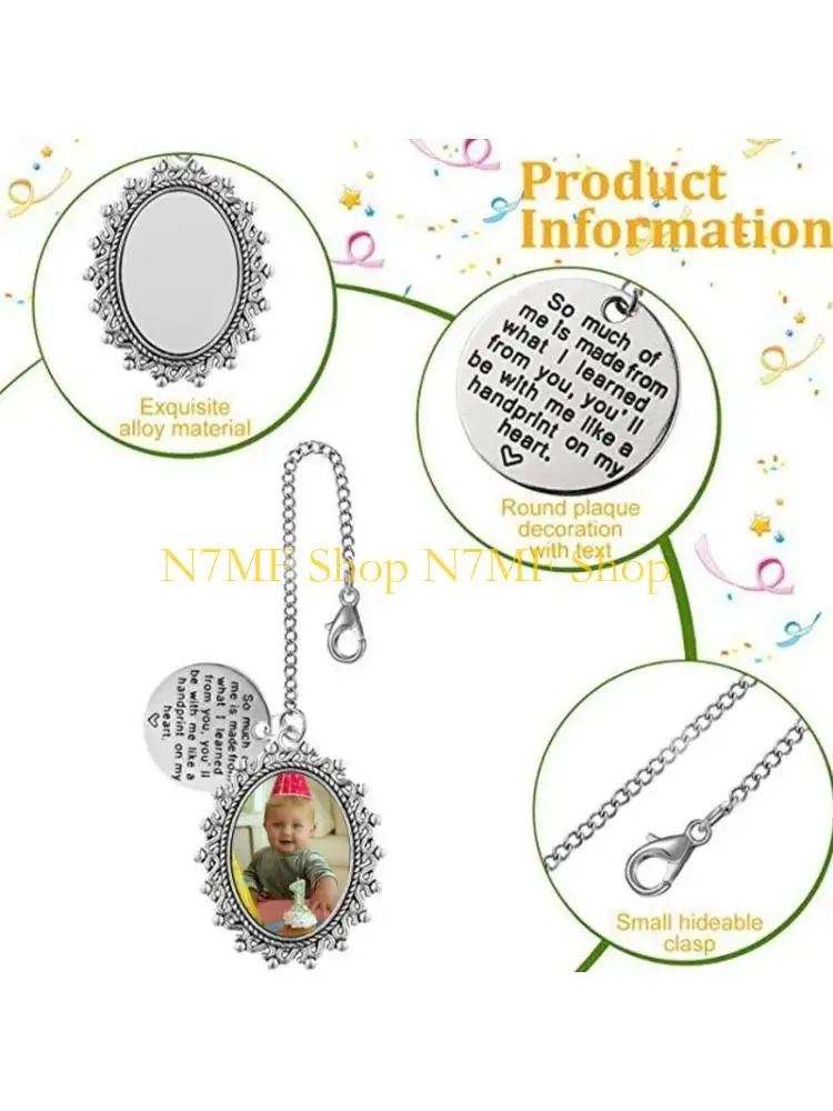 

Набор для изготовления броши N7MF, подвеска для свадебного букета, включает в себя рамки, кулон, брошь из сплава с текстурой,