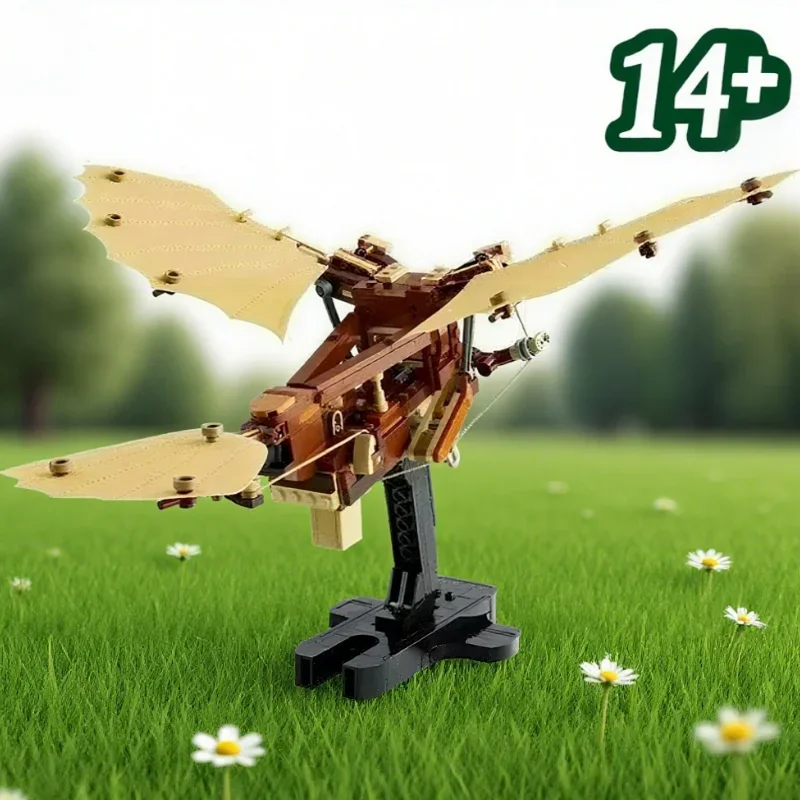 

Flying Machine DIY Kit Building Set Creative Aircraft Model 493PCS for Kids Adults Halloween Brithday Chrismas gift