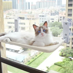 Cat Hammock Pet Hanging Nest Window Home Bed Suction Cup Folding Bed Hanging Glass Basket For Small Medium Cat Pet Accessories