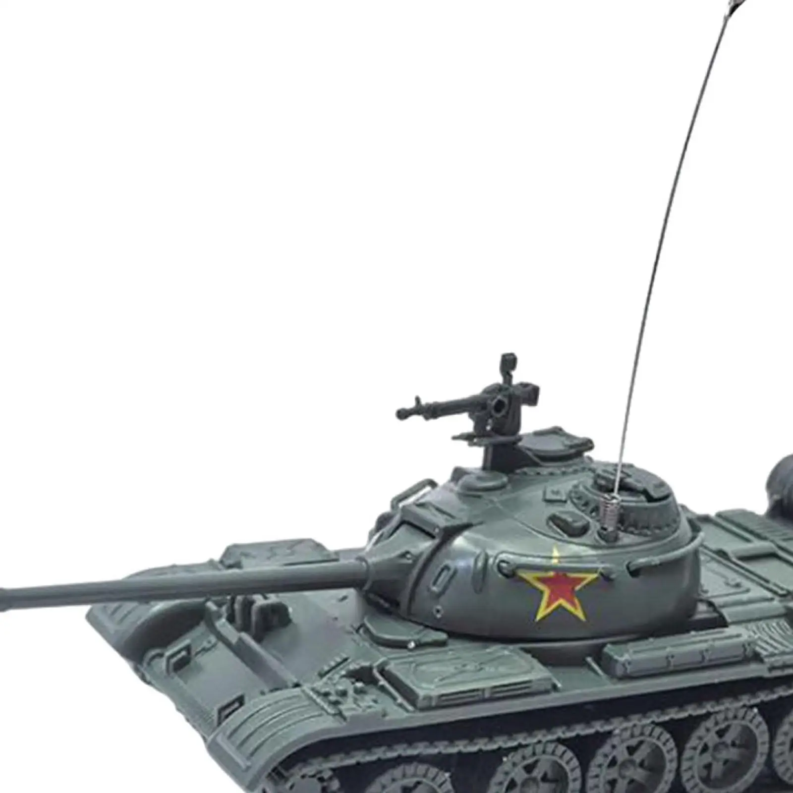 Tanque Modelo Carruagem Rotativa, Forte de Montagem, Modelo de Tanque Blindado Miniatura para Adultos e Meninos, Cena Presentes