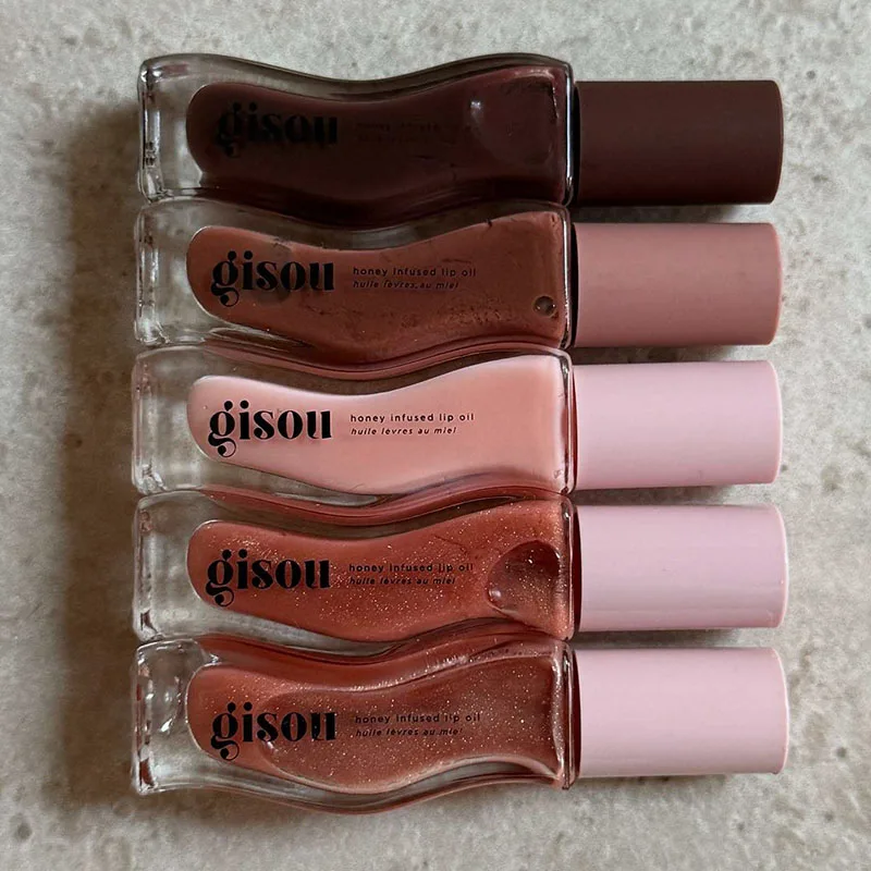 

Бальзам для губ Gisou Moisturizing Glazed Plum, масло-блеск для губ, уход за губами, придает объем, отшелушивающий, увеличивающий объем губ.