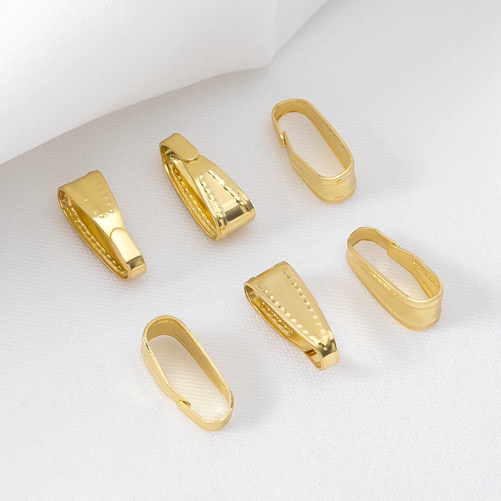 50pcs Stainless Steel Buckle C - đánh giá và giá Jewelry Making Charms