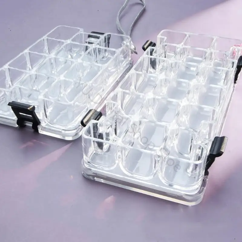 96BA Portable Paint Storage Case with Leakproof Lid For Watercolor Oil Acrylic Paints