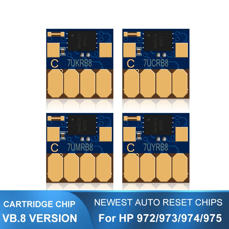 Nuevo Chip ARC para HP 972 973 974 975 972X 973X 974X 975X CISS para PageWide Pro 352dw 377dw 452dn 452dw 477dn 477dw 552dw Mejorado