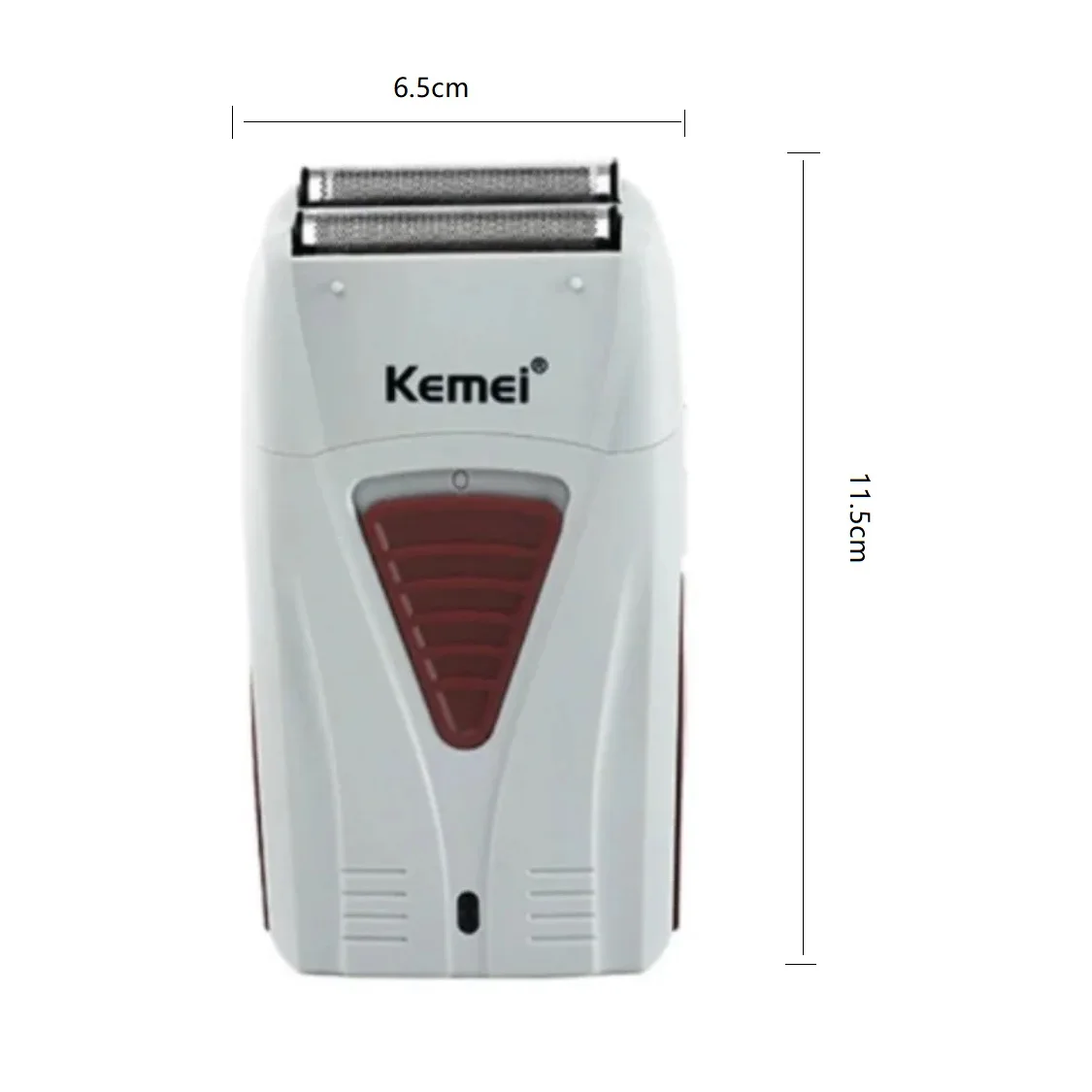 Kemei 3382 ماكينة حلاقة كهربائية للرجال احباط الترددية الحلاقة USB قابلة للشحن شفرة مزدوجة رئيس ماكينة حلاقة أداة تهذيب اللحية