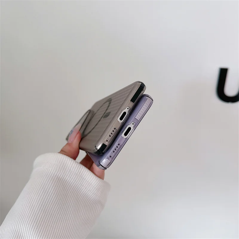 Corrugated magnetic phone case for Huawei Pura 70 Pro Plus Ultra Magsafe wireless charging anti drop protection cover bumper