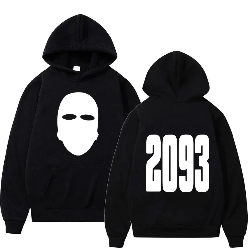 2025 Rapper Yeat 2093 Lyfestyle Album Print Hoodie Men Women Retro Long Sleeve Fashion Sweatshirt Hip Hop Pullover Hoodies Stree