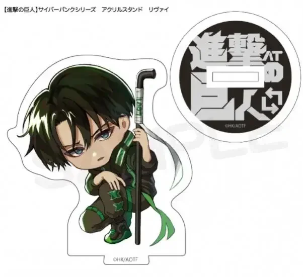 Anime Armin Levi Mikasa Ackerman Eren Yeager Custom DIY Acrylic Stand Plate Cartoon Cosplay Character Prop Decorative Gifts