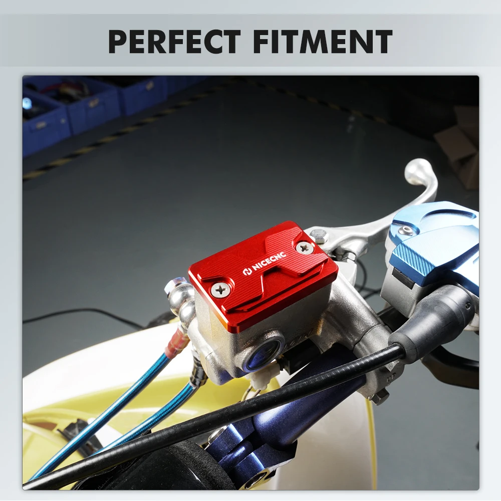 NiceCNC Raptor 700 ATV Front Brake Reservoir Fluid Cover Cap For Yamaha Raptor 700 YFZ450R For Honda TRX450R OEM B16-F5852-00-00