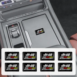 Car Logo Self-Adhesive Stickers Personalized Decorative Accessories For Honda Mugen Civic TYPE-R Accord Fit Jazz CRV BRV HRV