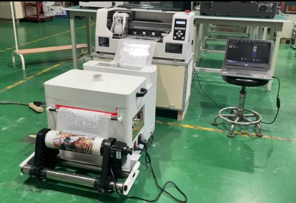 30CM DTF Printer with Single Head for commercial Use T-shirt Dress Printing Machine A3 DTF Printers