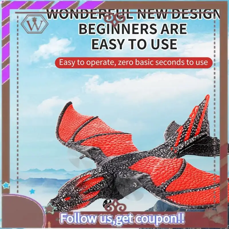 ABBG-RC avión 2,4G dragón volador simulado avión Control remoto modelo volador planeador avión EPP espuma juguetes regalo para niños Dura