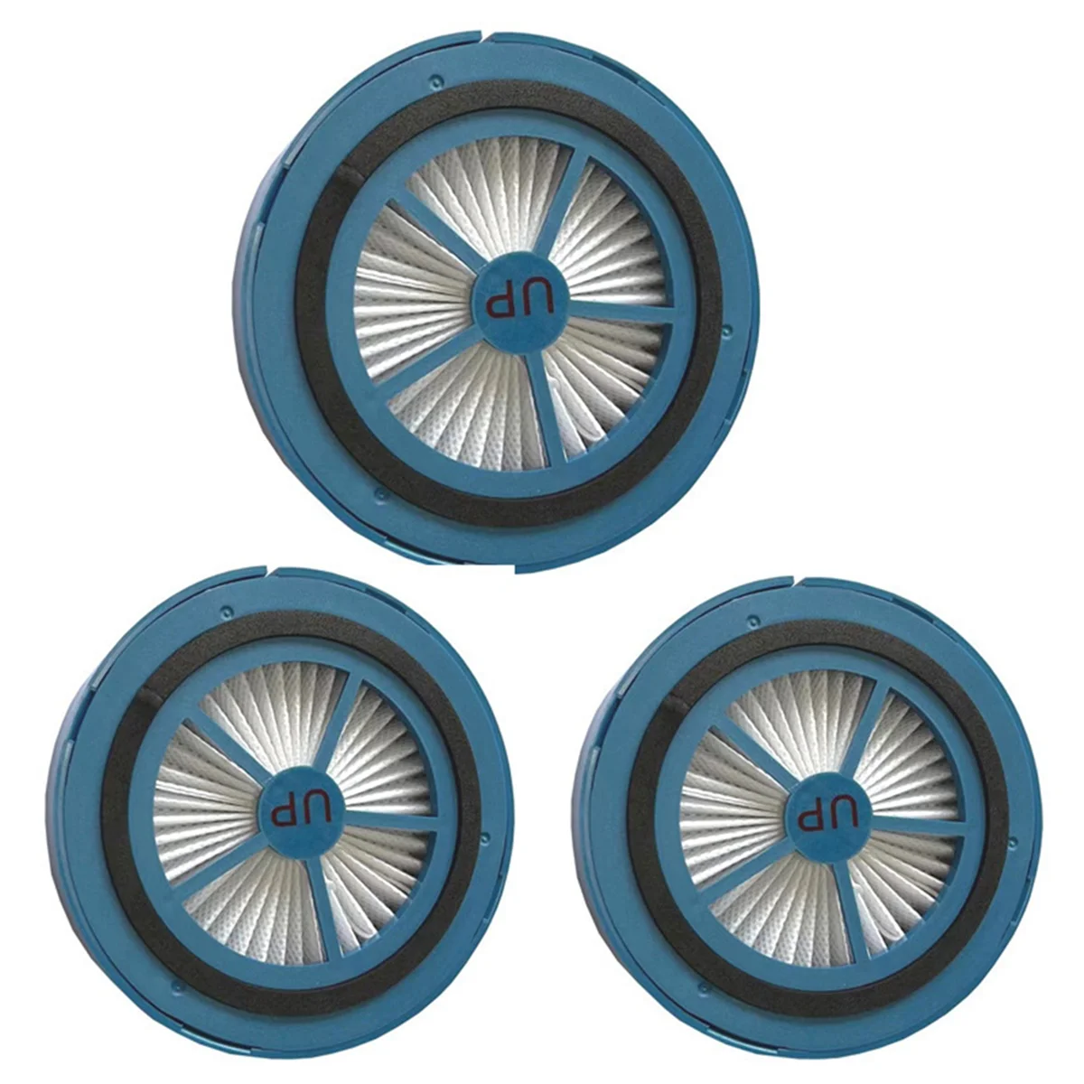 Filtro de 3 piezas para aspiradora inalámbrica, accesorio de repuesto para P11/ P10/ P10Pro/ U11, filtro lavable