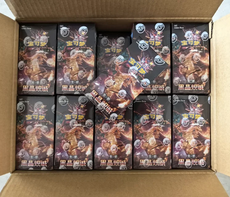 New Scarlet & Violet 12.0 13.0 14.0 15.0 Csv6c Trading Card Game Ptcg Booster Box Simplified Chinese Version Collection Toys