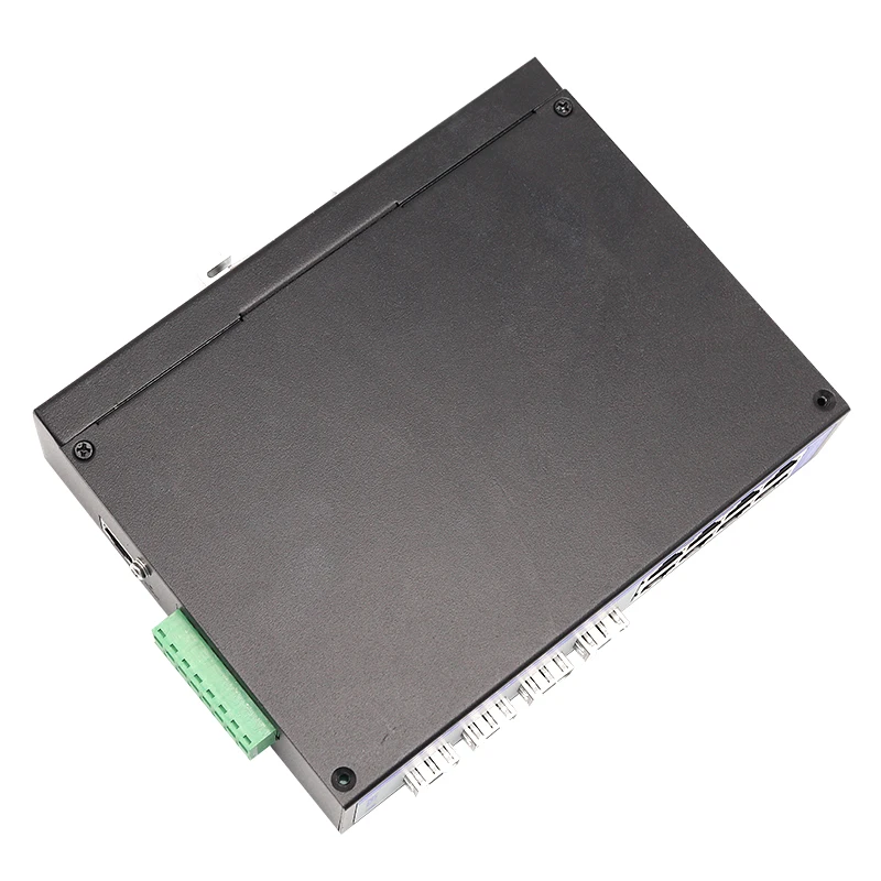 UOTEK 12-Port Full Gigabit Managed Industrial Ethernet Switch Provide WEB & CLI Management UT-62012GC-8GT4GP-RNF