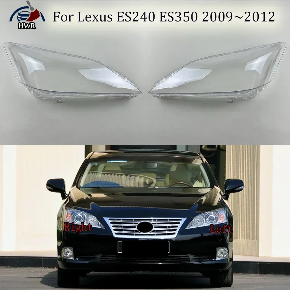 

Автомобильные аксессуары, прозрачная фара для Lexus ES240 ES350 2009 2010 2011 2012, крышка, абажур, корпус фары, линза из плексигласа