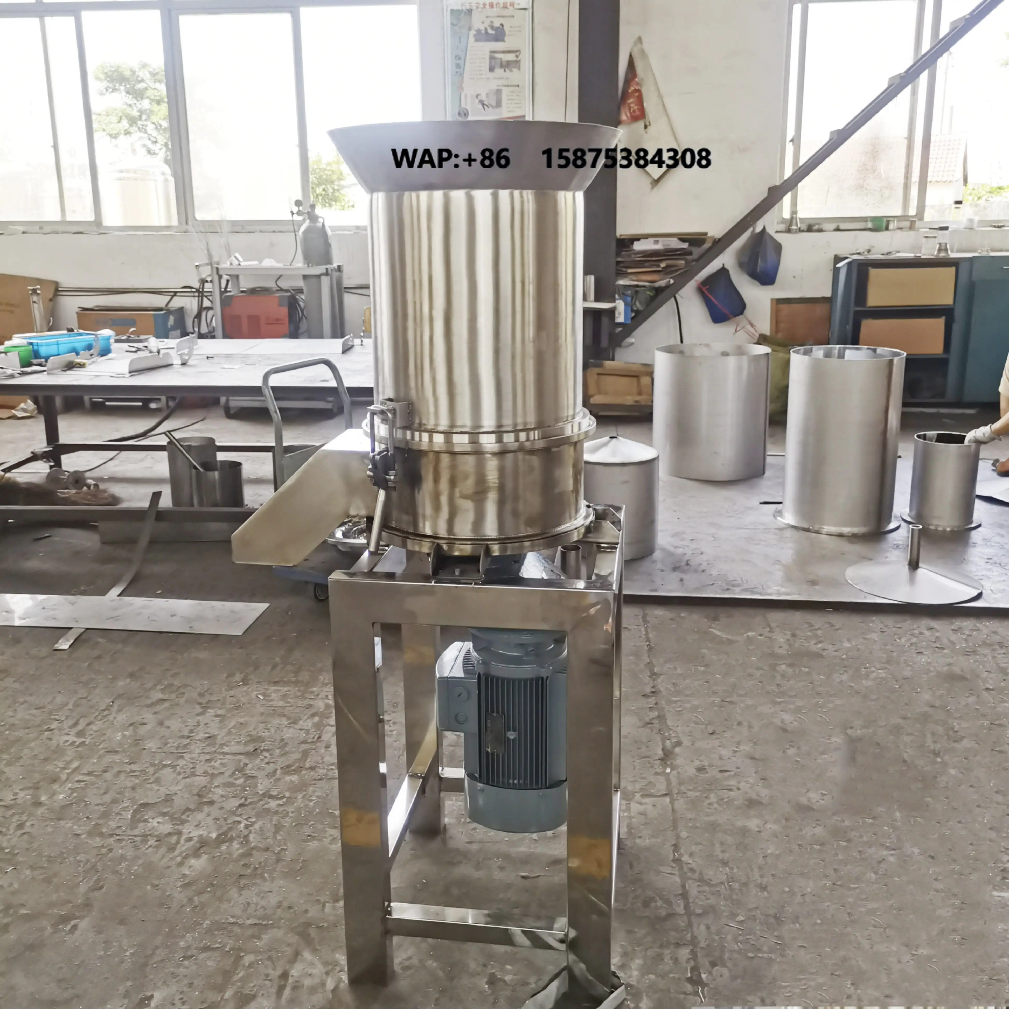 Industrial Strawberry Fruit Crusher Automatic Crusher Suitable for Apples, Vegetables