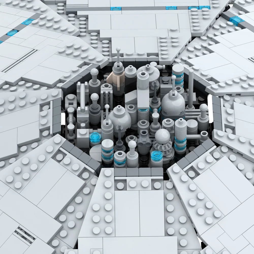 MOC Cloud City Project Building Blocks Toys Gift