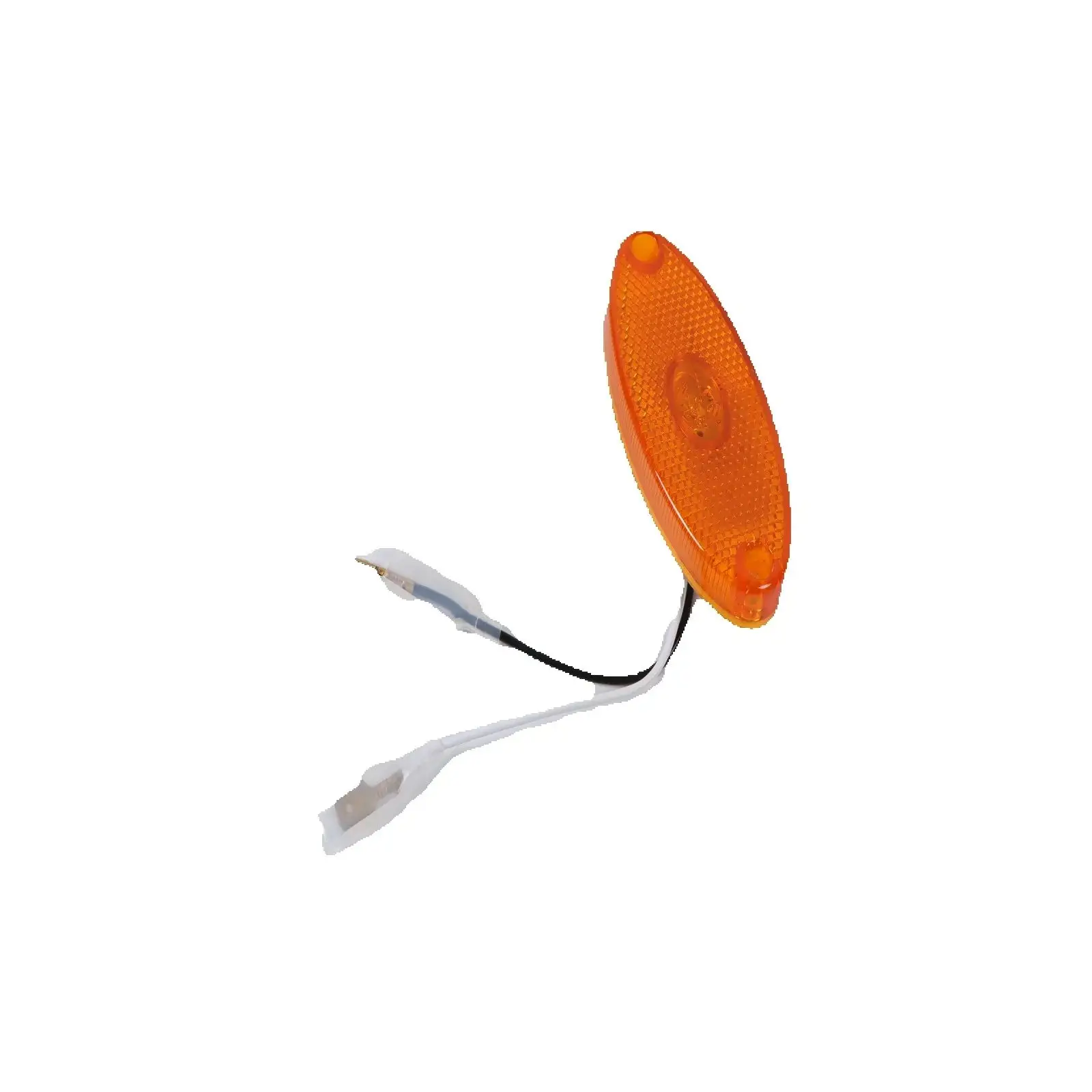 

Янтарный овальный светодиодный боковой габаритный фонарь 12 В 1 Вт 85 мм, монтаж для универсального грузового прицепа