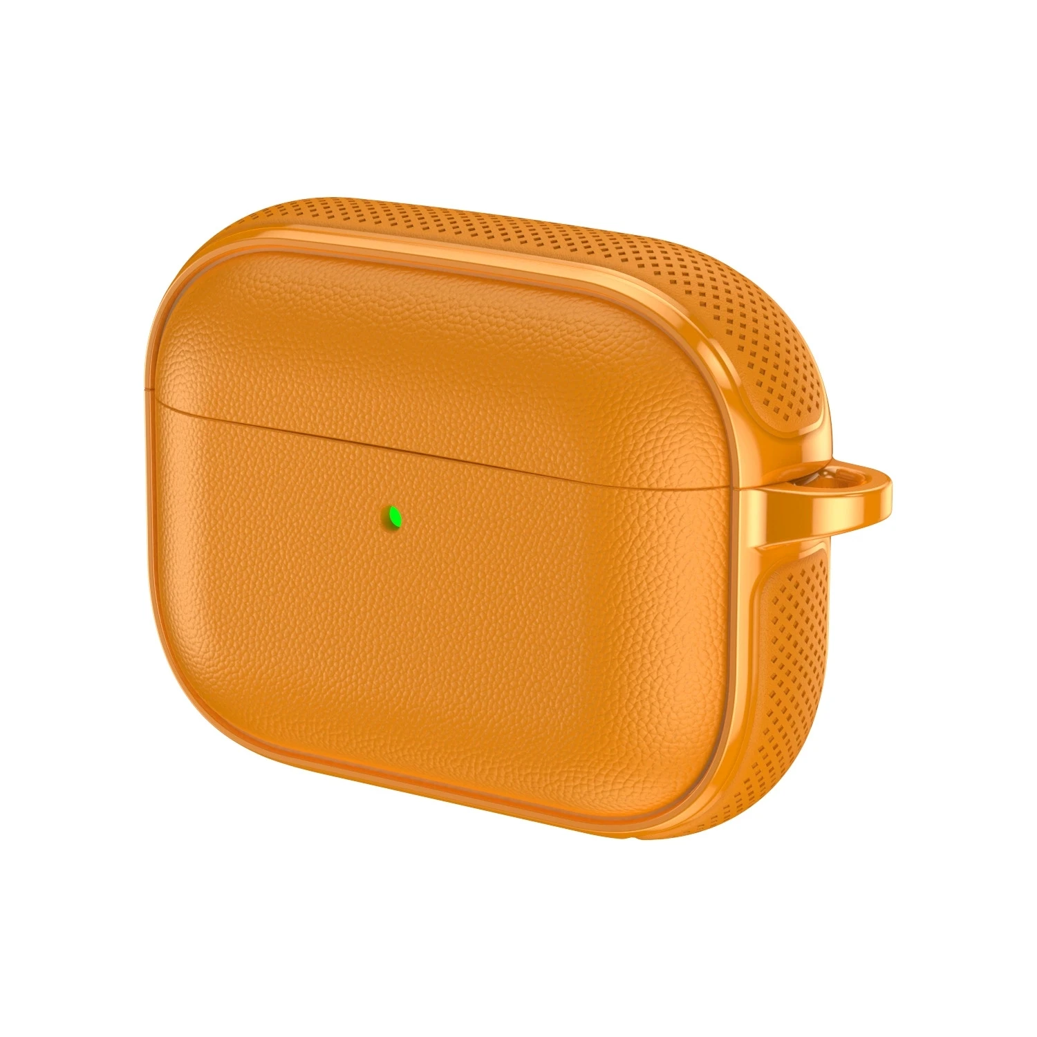 

For AirPods Pro 3 Leather Premium TPU Case Accessories Skin Pattern Full Protector Cover with Keychain For AirPods 4 pro 2