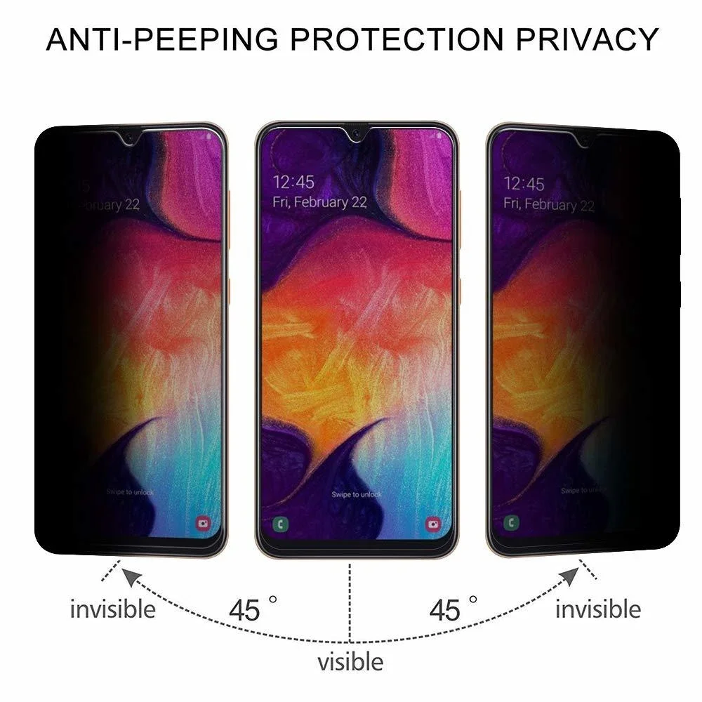 Anti Spy Protective Glass For huawei p30 lite case cover on p30lite p 30 30p light protective phone coque bag accessories