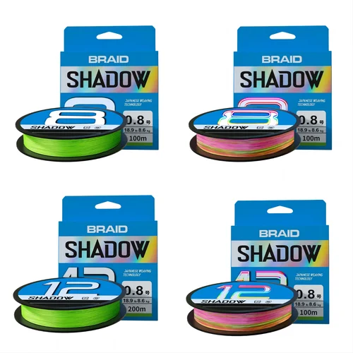 Imagen 2 del producto Hilo de pescar trenzado de 8/12 hilos de Japón, hilo de pescar de PE multifilamento colorido, hilo de pescar de mar de 8 hilos superfuerte hilo trenzado pesca hilo de pesca carp fishing artículos de pesca pesca mar