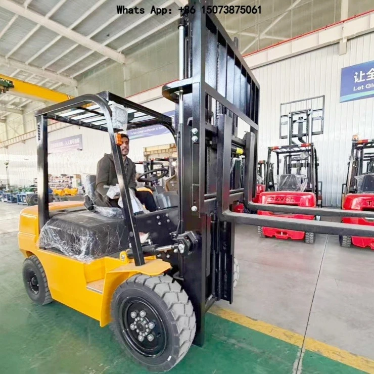3.5 ton 4 ton multifunctional forklift for loading and unloading operations in warehouses and courtyards