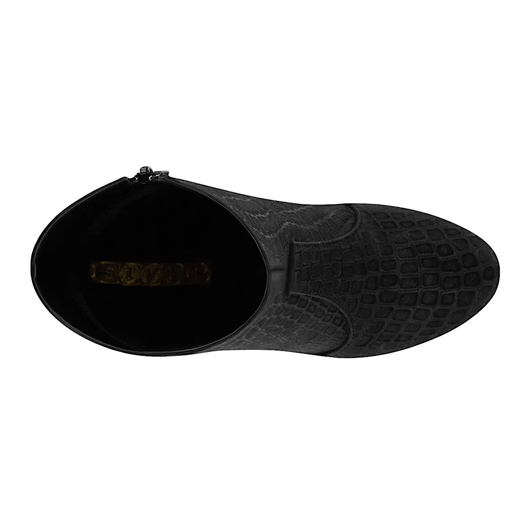 Dama Stylo 4302 Stivali in tessuto nero