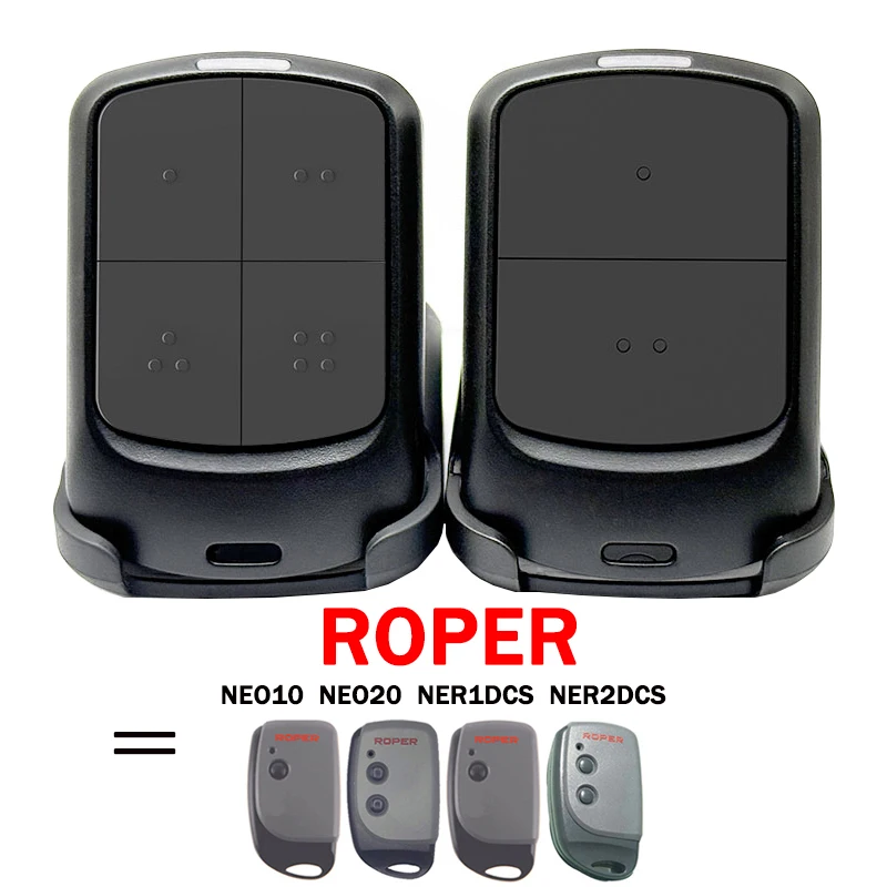 

ROPER NEO10 NEO20 NER1DCS NER2DCS Пульт дистанционного управления для гаражных ворот Ручной передатчик 433,92 МГц