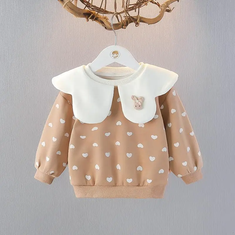 تي شيرت للفتيات الصغيرات، تي شيرت لطيف وجميل للأطفال، ملابس علوية للأطفال