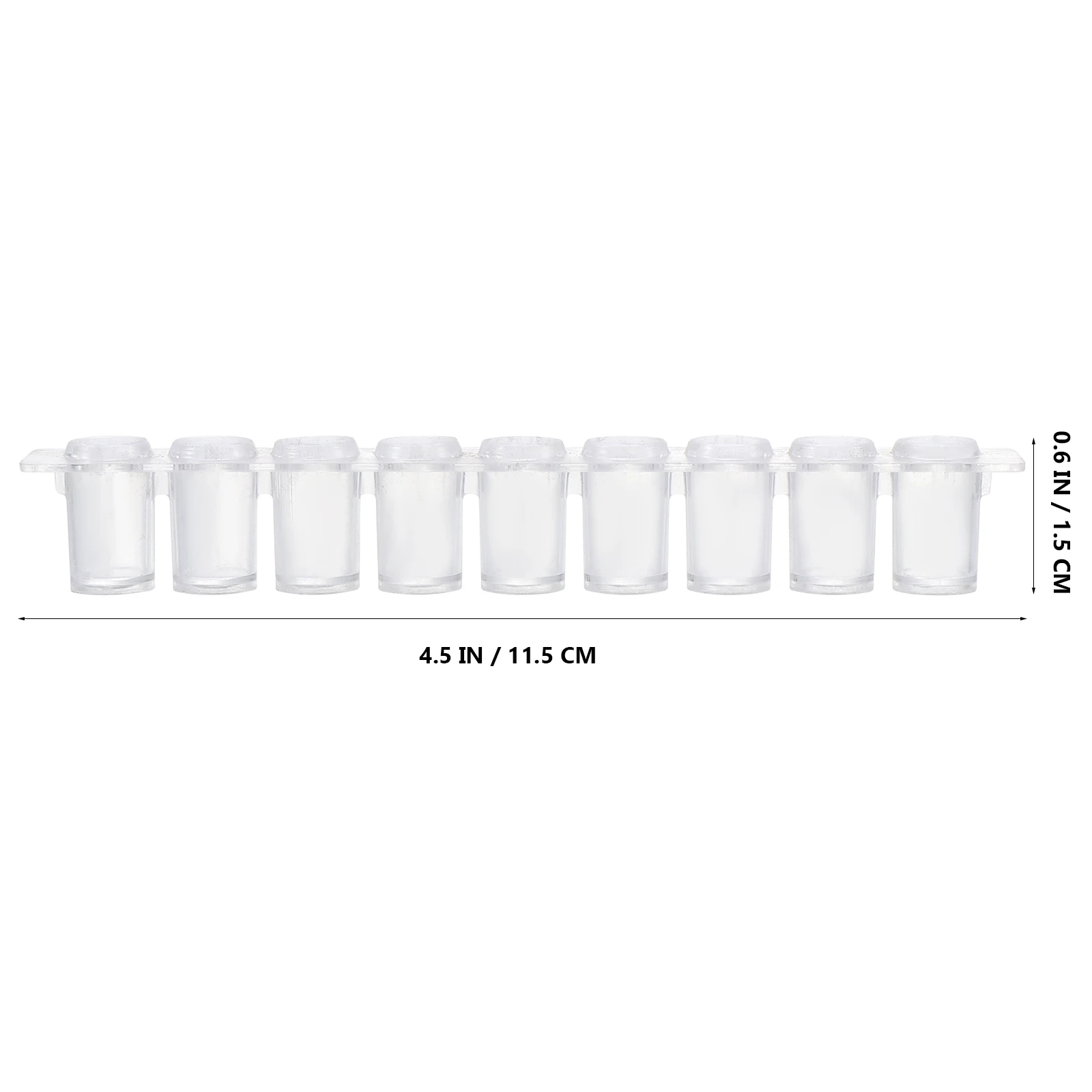 

20 Pcs 9 Hole Plastic Well Plates Lab Reaction Boards Square Experiment Equipment Classroom Teaching Save Medicine