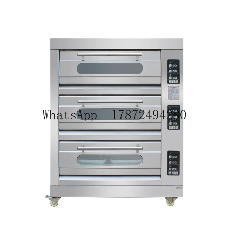 

Commercial 3-Tier 6-Tray Multi-Purpose Motor Bearing Oven Bakery Tart Bread Fruit-Juice Other Food Processing Machinery